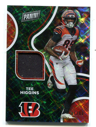 Tee Higgans 2020 Panini Player of the day #TH Patch Card /99