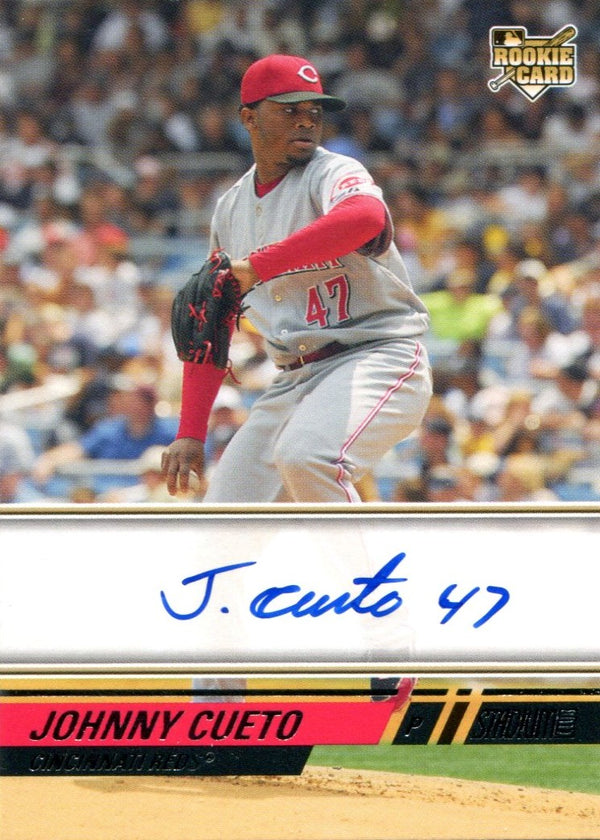 Jonny Cueto Autographed 2008 Topps Stadium Club Rookie Card