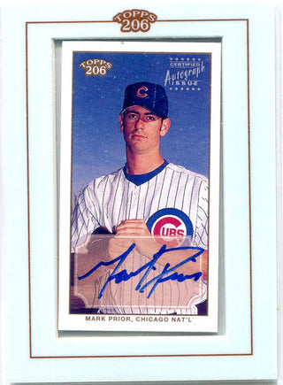 Mark Prior 2002 Topps 206 Autographed Card