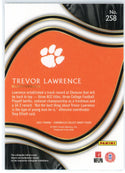 Trevor Lawrence 2021 Panini Chronicles Select Draft Picks Rookie Card #258