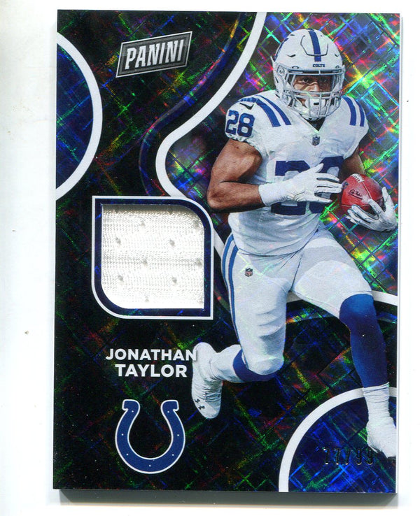 Jonathan Taylor 2020 Panini Player of the day #JT Patch RC /99