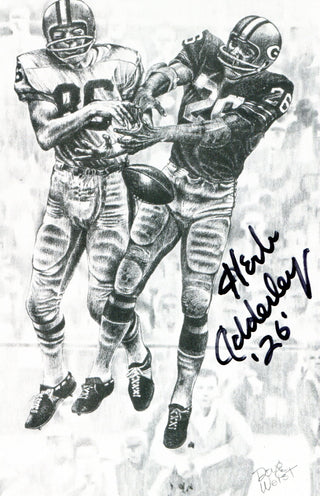 Herb Adderley Autographed Postcard