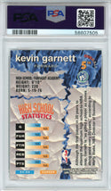 Kevin Garnett 1995 Topps Stadium Club Members Only Draft Picks Card #5 (PSA NM 7)