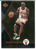 Michael Jordan 1998 Upper Deck Jordan Rules Card #J3