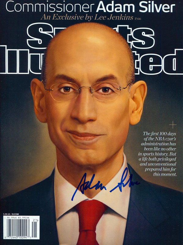 Adam Silver Autographed May 5, 2014 Sports Illustrated Magazine