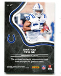 Jonathan Taylor 2020 Panini Player of the day #JT Patch RC /99