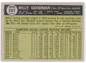 Billy Goodman 1961 Topps Card #247