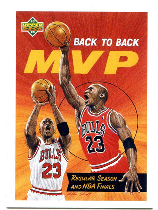 Michael Jordan Upper Deck Back to Back MVP