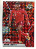 Breel Embolo 2020 Euro UEFA Panini Mosaic Red Cracked Ice #183