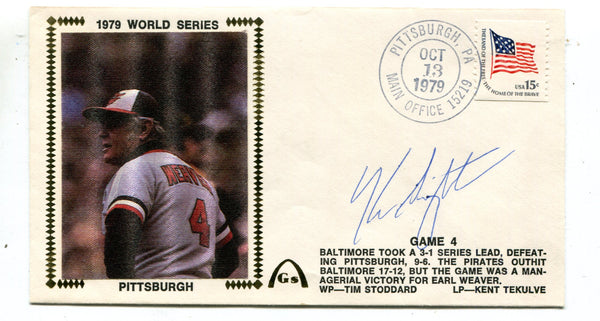 Ken Singleton 1979 Pittsburgh World Series Autographed First Day Cover