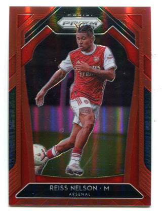 Reiss Nelson 2020-21 Panini Prizm Premier League Red Prizm #37 /149