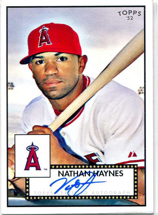 Nathan Maynes 2007 Topps Autographed Card