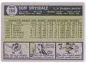 Don Drysdale 1961 Topps Card #260