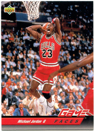 Michael Jordan Upper Deck Game Faces