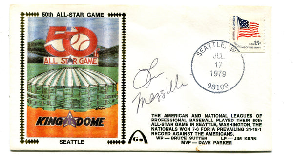 Lee Mazzilli Seattle 50th All-Star Game Autographed First Day Cover
