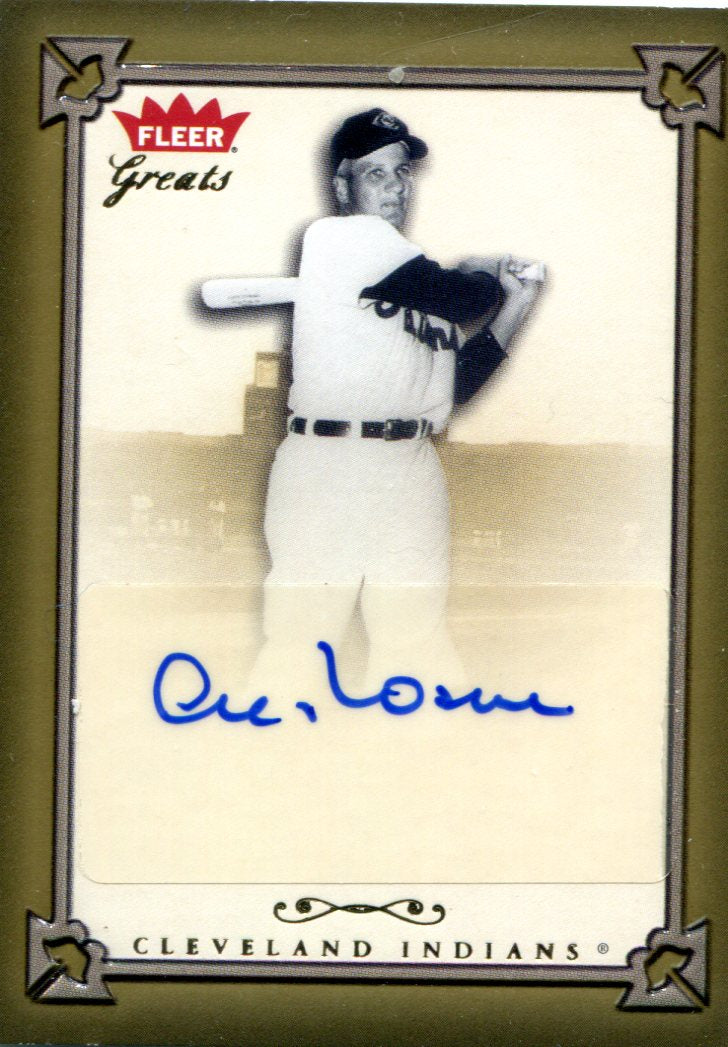 AL Rosen Autographed 2004 Fleer Greats Card | Hollywood Collectibles