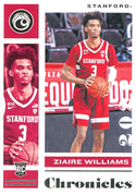 Ziaire Williams 2021 Chronicles Rookie Card