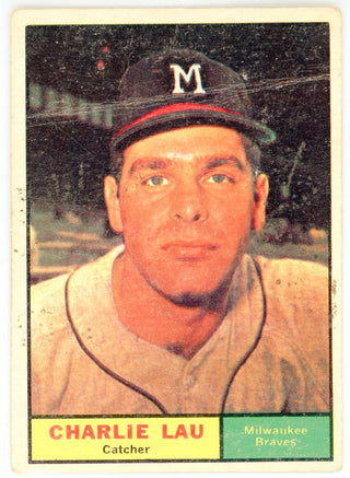 Charlie Lau 1961 Topps Card #261