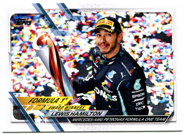 Lewis Hamilton 2021 Topps Chrome Card