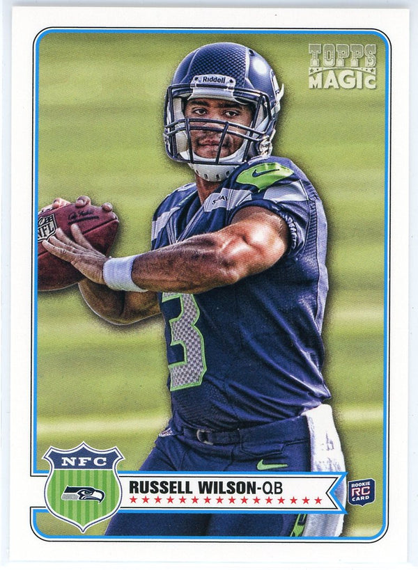 Russell Wilson 2012 Topps Magic Rookie Card #181