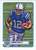 Andrew Luck 2012 Topps Magic Rookie Card #1