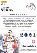 Jalen Suggs 2021 Chronicles Rookie Card
