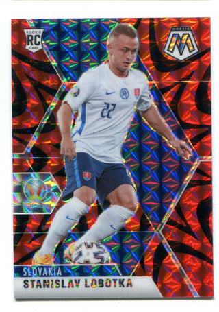 Stanislav Lobotka 2020 Euro UEFA Panini Mosaic Red Reactive  #87 RC