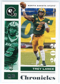 Trey Lance 2021 Chronicles Draft Picks Rookie Card #3