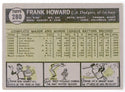 Frank Howard 1961 Topps Card #280