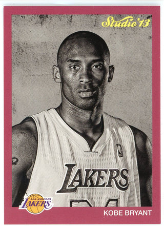 Kobe Bryant 2013 Panini Studio Card #20