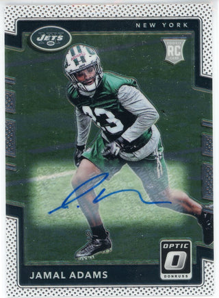 Jamal Adams Autographed 2017 Panini Donruss Optic Rookie Card