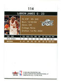 Lebron James 2004 Fleer Ultra #114 Card