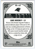 Luke Kuechly 2012 Topps Rookie Enchantment Card #RE-LK