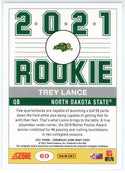 Trey Lance 2021 Chronicles Score Draft Picks Rookie Card #60