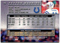 Peyton Manning Fleer Metal 2000 #16