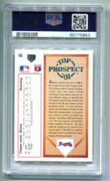 Chipper Jones 1991 Upper Deck #55 (PSA NM 7) Card
