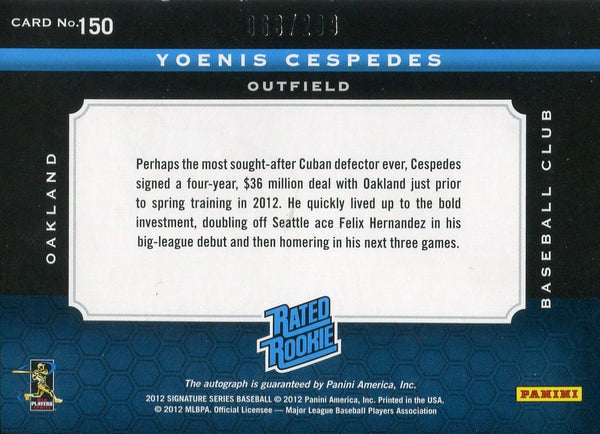 The Great Panini America Spring Training Autograph Tour of 2012