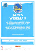 James Wiseman 2020 Donruss Rated Rookie Card