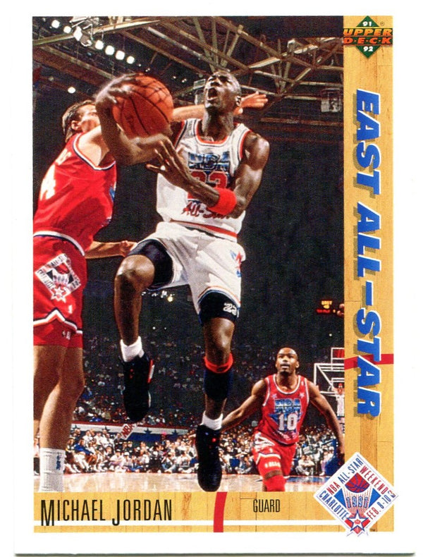Michael Jordan Upper Deck 1992 All Star #69