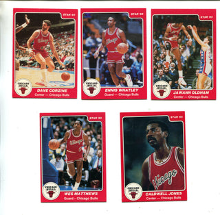 1984-85 Chicago Bulls Star Company Set Missing Jordan/Woolridge
