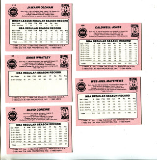 1984-85 Chicago Bulls Star Company Set Missing Jordan/Woolridge
