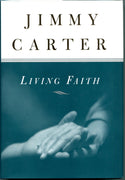 Jimmy Carter Autographed Book "Living Faith" (JSA)