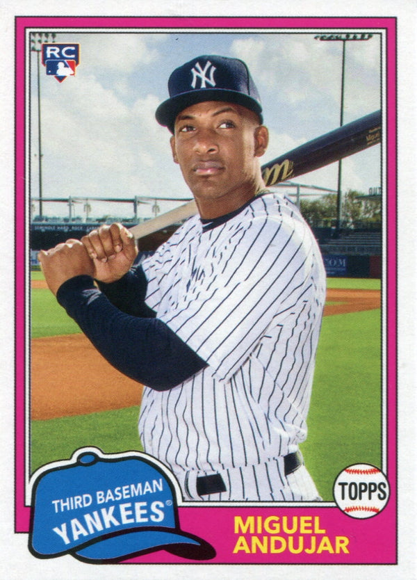 Miguel Andujar 2018 Topps Archives Rookie Card