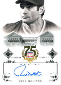 Paul Molitor 2014 Panini Autographed Card