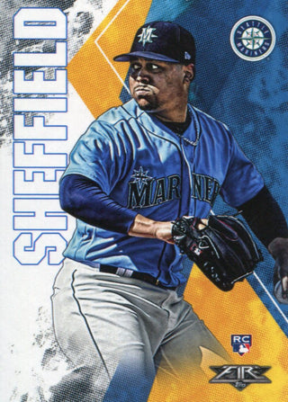 Justus Sheffield 2019 Topps Fire Rookie Card