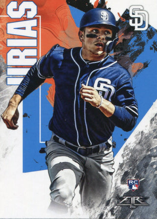 Luis Urias 2019 Topps Fire Rookie Card