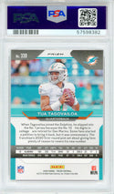 Tua Tagovailoa 2020 Panini Prizm Red Cracked Ice Prizm Rookie Card #339 (PSA Mint 9)