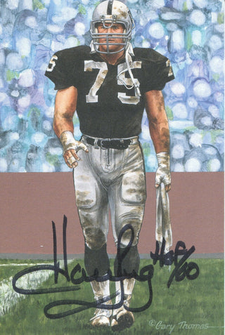 Howie Long Autographed 1st Day Cover Envelope (JSA)