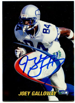 Joey Galloway autographed football card (Tampa Bay Buccanneers