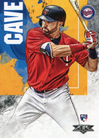 Jake Cave 2019 Topps Fire Rookie Card